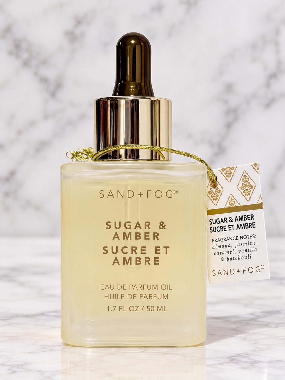 SAND + FOG Sugar & Amber Eau de Parfum Oil – 50 mL 🤎✨